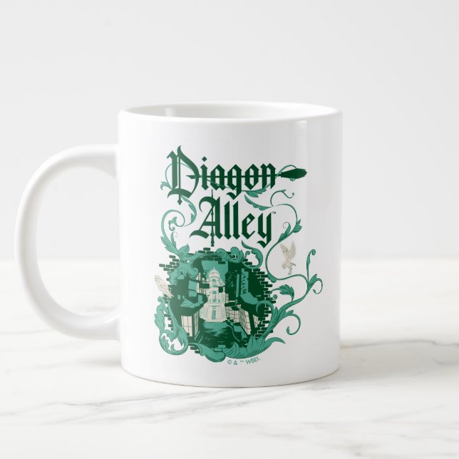 Taza De Café Gigante Gráfico de época DIAGON ALLEY™ (Izquierda)