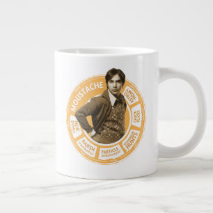 Taza De Café Gigante Gráfico de información de Rajesh