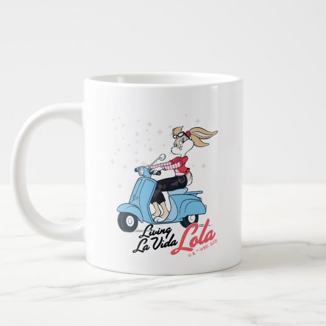 Taza De Café Gigante Gráfico de la Vida Lola Scooter (Izquierda)