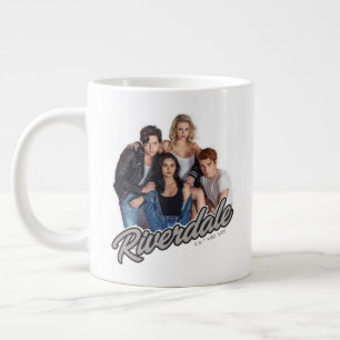 Taza De Café Gigante Gráfico del grupo Retro Riverdale