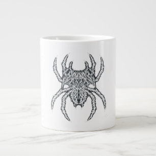 Taza De Café Gigante Gráficos de gimnasio de araña de disciplina