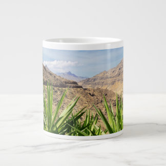 Taza De Café Gigante Gran Canary Mountain Landscape
