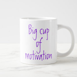 Taza De Café Gigante Gran Copa de Motivación Jumbo Café Mug