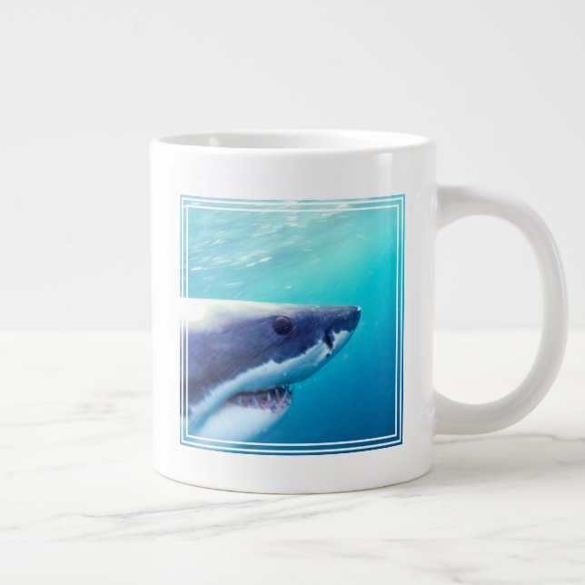Taza De Café Gigante Gran tiburón blanco | Sudáfrica (Derecha)