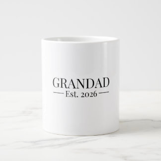 Taza De Café Gigante Grandad Established 2026