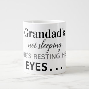 Taza De Café Gigante Grandad que no duerme…
