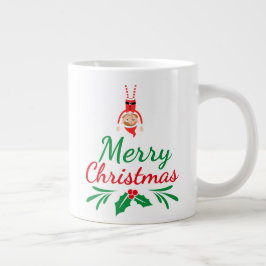 Taza De Café Gigante Grandes Navidades