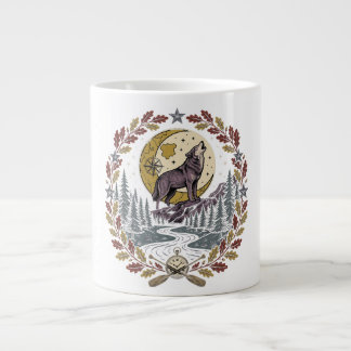 Taza De Café Gigante Grandes Viajes Comienzan Con Pequeños Pasos