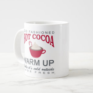 Taza De Café Gigante granja de vacaciones de cacao caliente