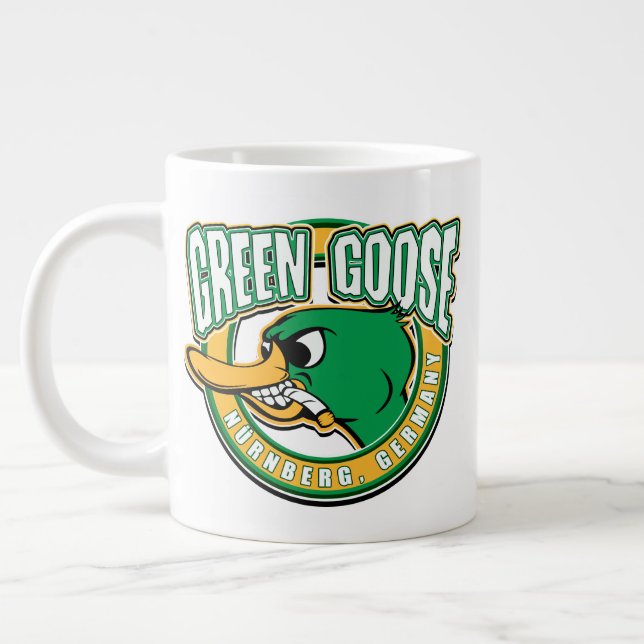 Taza De Café Gigante Green Goose Nurnberg 20oz (Izquierda)