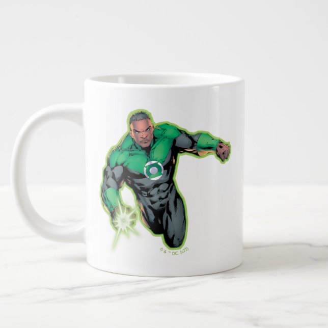 Taza De Café Gigante Green Lantern John Stewart (Izquierda)