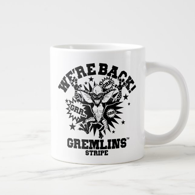 Taza De Café Gigante Gremlins | Stripe Estamos de vuelta (Derecha)