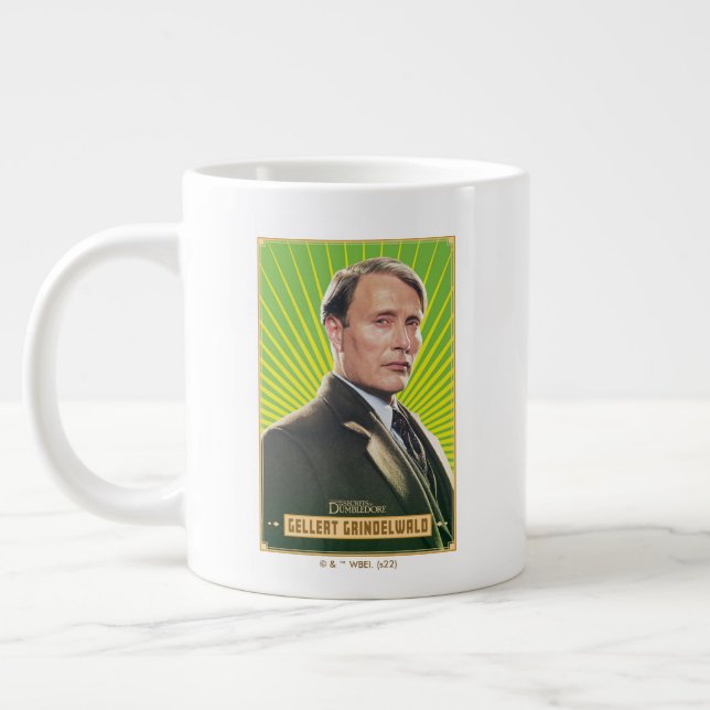 Taza De Café Gigante Grindelwald Carácter gráfico Gellert Grindelwald (Izquierda)