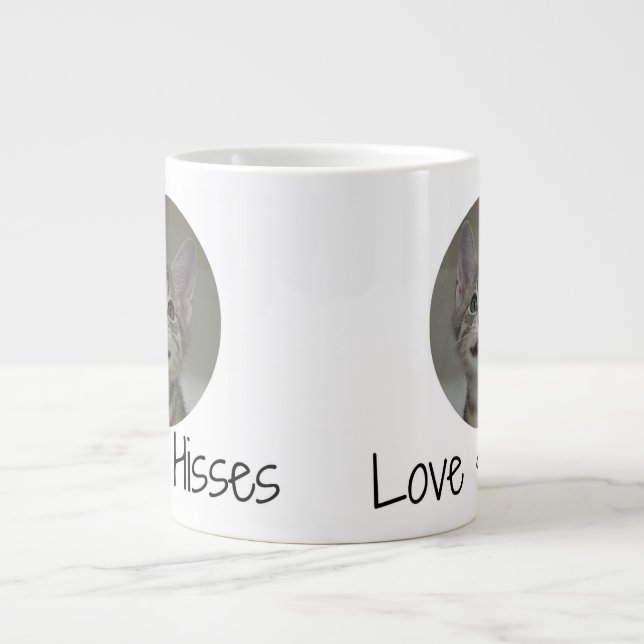 Taza De Café Gigante Grinnin' Francois en una mugre gigante (Frente)