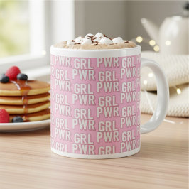 TAZA DE CAFÉ GIGANTE GRL PWR