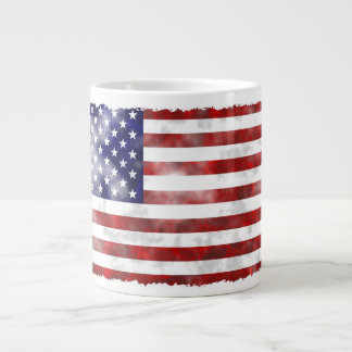 Taza De Café Gigante Grunge los E.E.U.U.