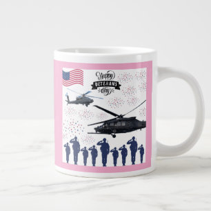 Taza De Café Gigante Guardianes de la Libertad rosa