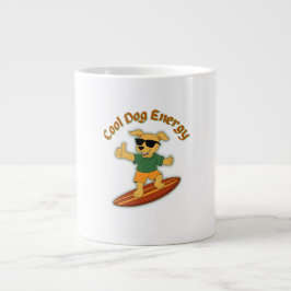 Taza De Café Gigante Guay Dog Energy