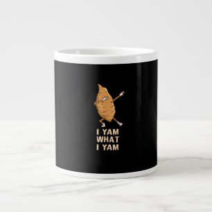 Taza De Café Gigante Guay I Yam What I Yam - Curiosa bailarina de fans 