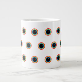 Taza De Café Gigante Guay Rainbow Eyes