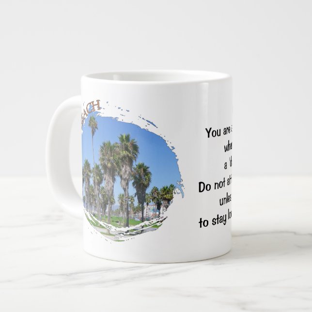 Taza De Café Gigante ¡Guay Venice Beach Jumbo Mug! (Izquierda)
