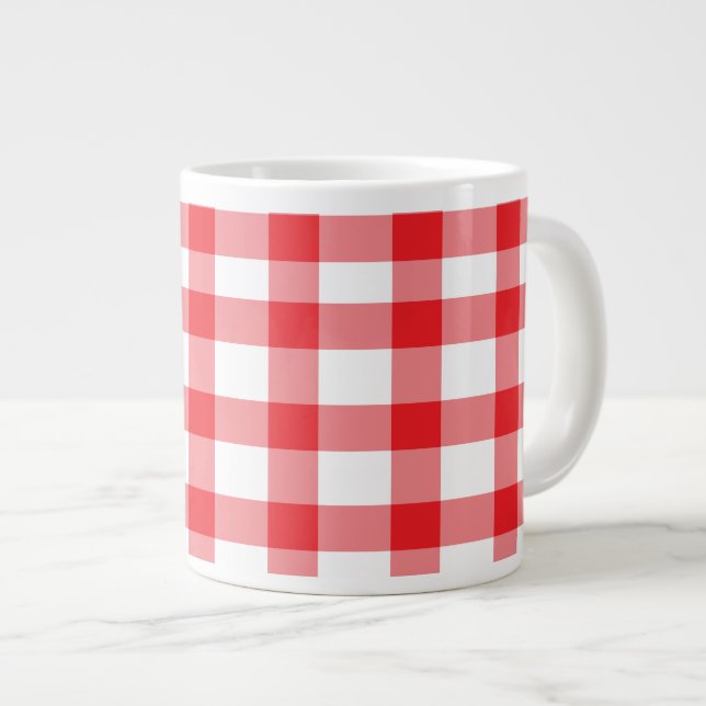 Taza De Café Gigante Guinga roja (Derecha)