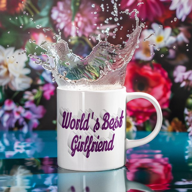Taza De Café Gigante Guión morado Girlfriend (Subido por el creador)