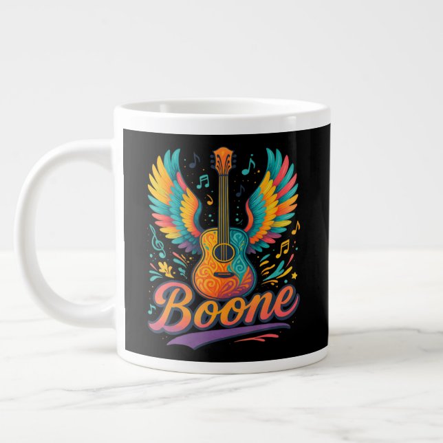 Taza De Café Gigante Guitarra Boone (Izquierda)