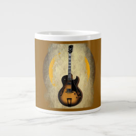 Taza De Café Gigante Guitarra Jumbo Mug
