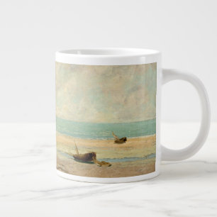 Taza De Café Gigante Gustave Courbet el   el mar tranquilo