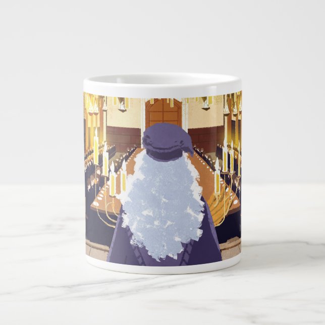 Taza De Café Gigante Hablando en el Gran Salón de Hogwarts (Frente)