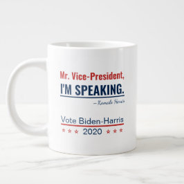 Taza De Café Gigante Hablo Kamala Harris presidente 2024