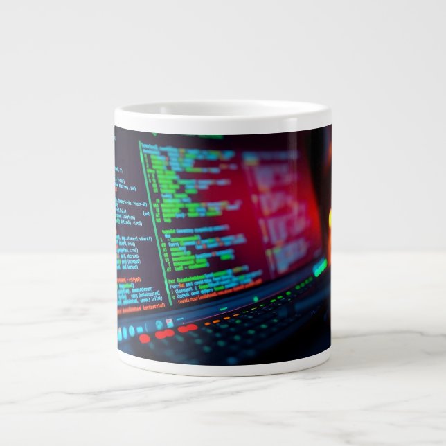 Taza De Café Gigante Hackeo (Frente)