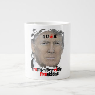 Taza De Café Gigante Haga América grande otra vez ahora