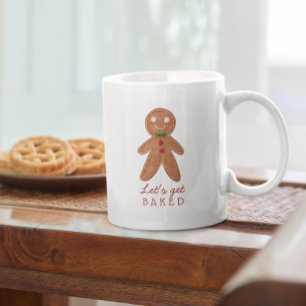 Taza De Café Gigante Hagamos Navidades de galleta al pan de jengibre
