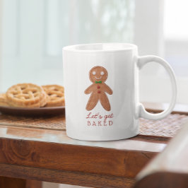 Taza De Café Gigante Hagamos Navidades de galletas de pan de jengibre a