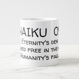 TAZA DE CAFÉ GIGANTE HAIKU 09