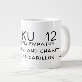 TAZA DE CAFÉ GIGANTE HAIKU 12