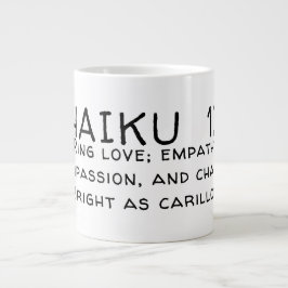 TAZA DE CAFÉ GIGANTE HAIKU 12