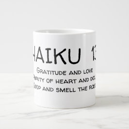 Taza De Café Gigante HAIKU 13 Mug