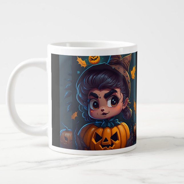 Taza De Café Gigante Halloween (Izquierda)
