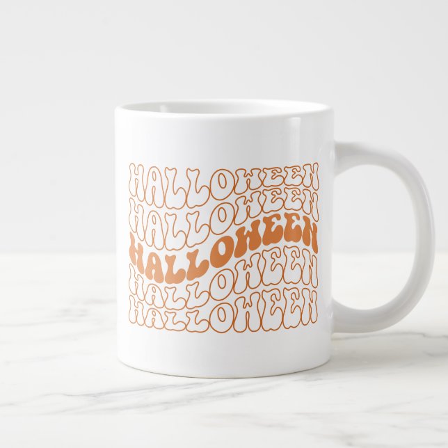 Taza De Café Gigante Halloween (Derecha)