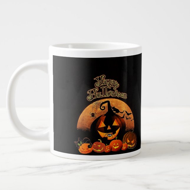 Taza De Café Gigante Halloween (Izquierda)