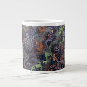Taza De Café Gigante Halloween Abstracto