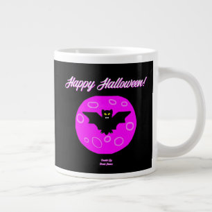 Taza De Café Gigante Halloween Bat Jumbo Mug