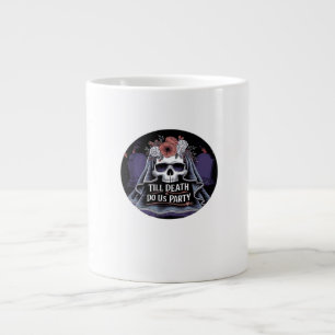 Taza De Café Gigante Halloween Boda Spooky Boda Halloween Party T