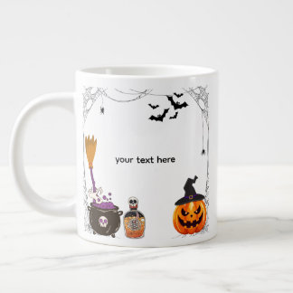 Taza De Café Gigante halloween editable