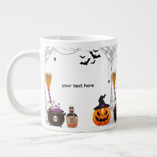 Taza De Café Gigante halloween editable