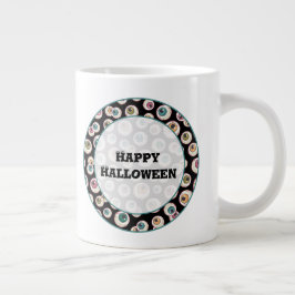 Taza De Café Gigante Halloween Eyeballs