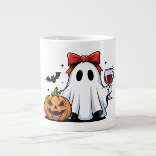 Taza De Café Gigante Halloween Ghost Mug